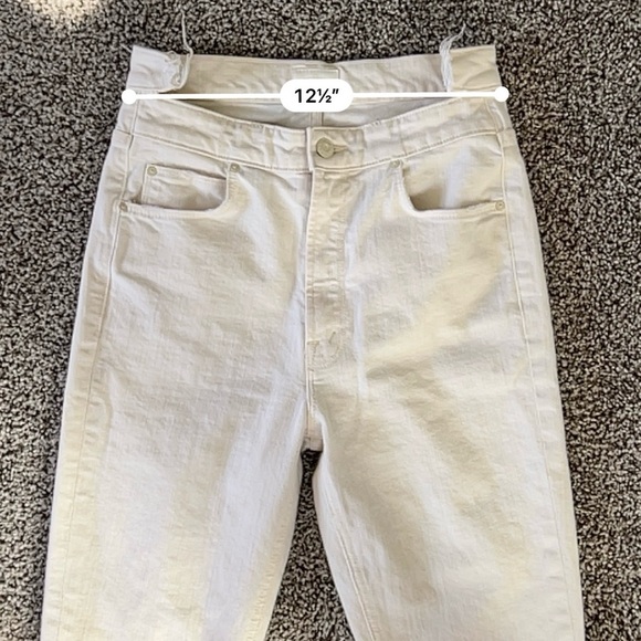 Mother the Dazzler Shift Jeans – Special Edition Streetwear Scandi Coastal Retro - Picture 11 of 14